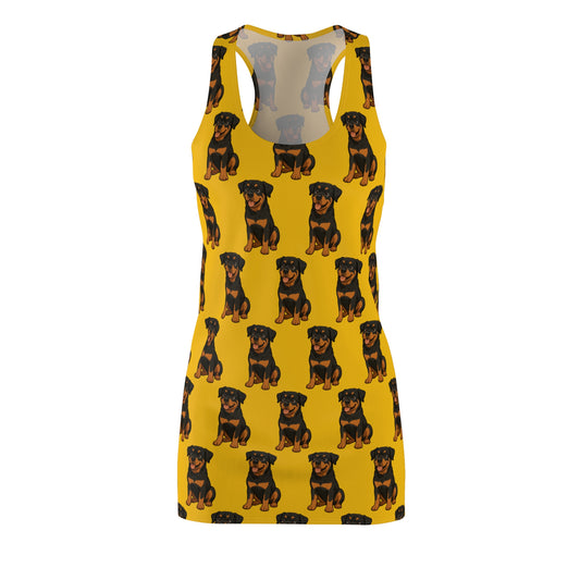Rottweiler Racerback Dress