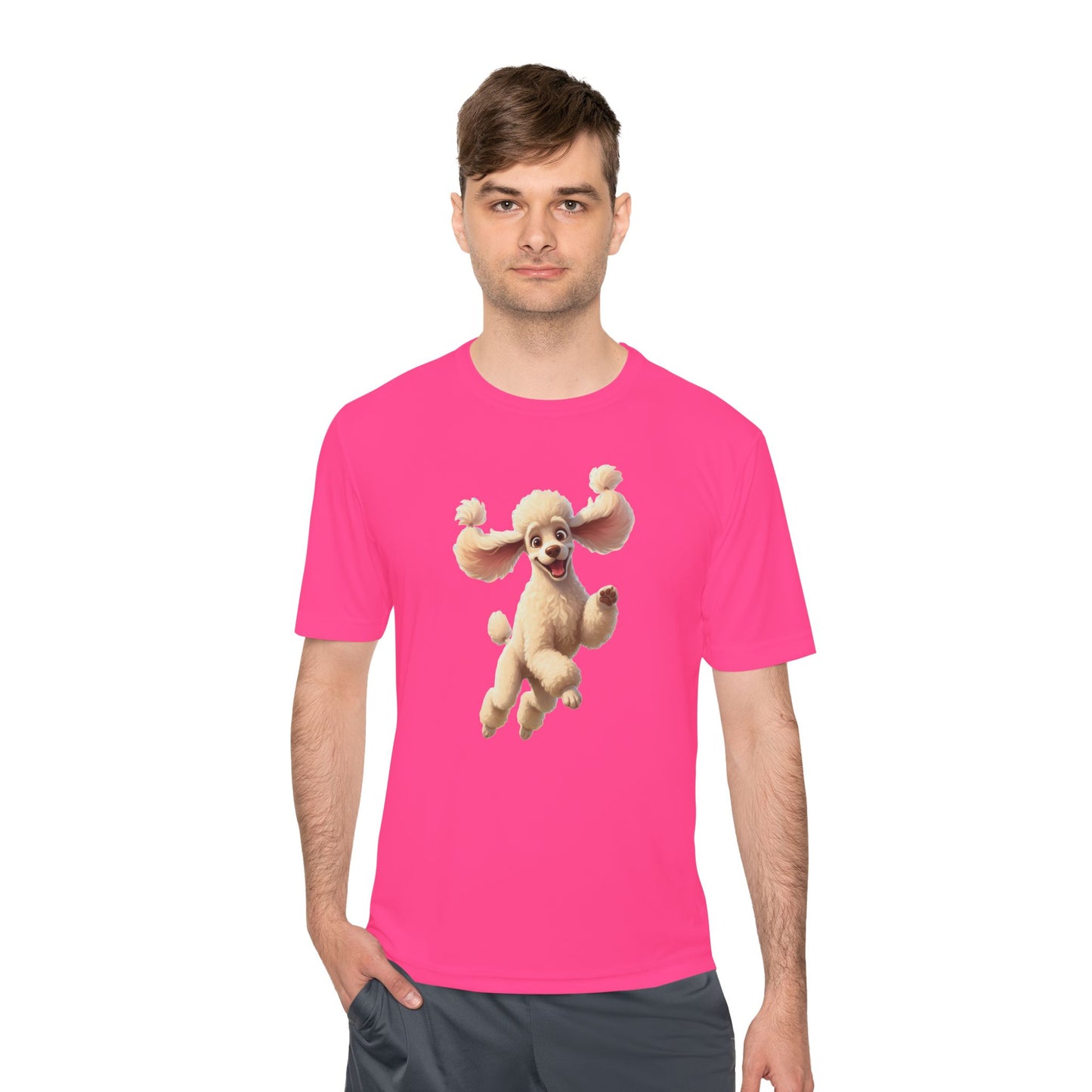 White Poodle Graphic Tee