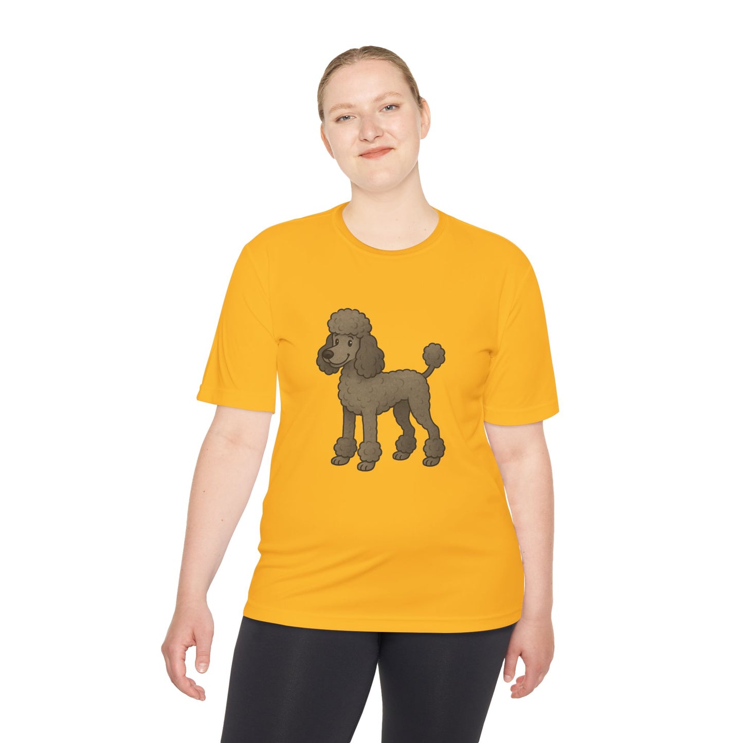 Grey Poodle Graphic Tee