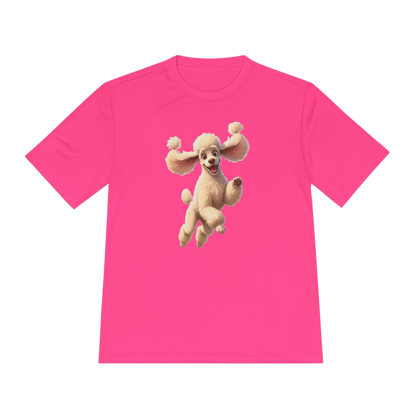 White Poodle Graphic Tee