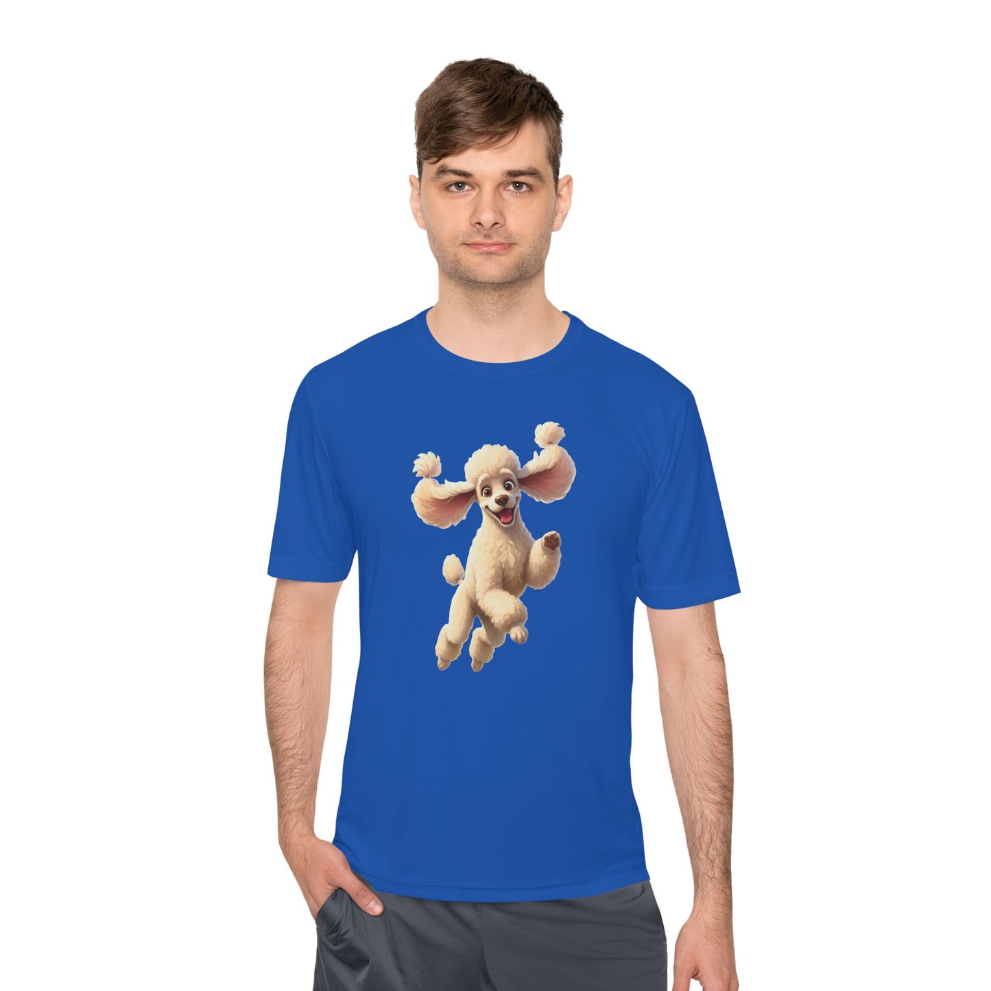 White Poodle Graphic Tee