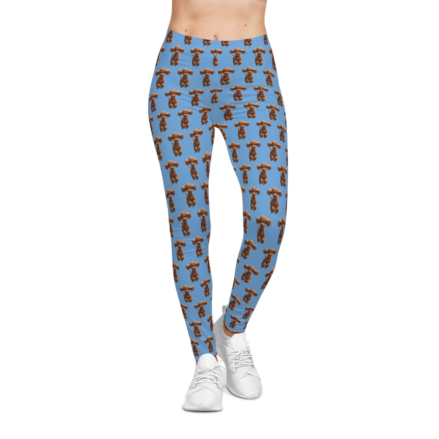 Brown Poodle Leggings