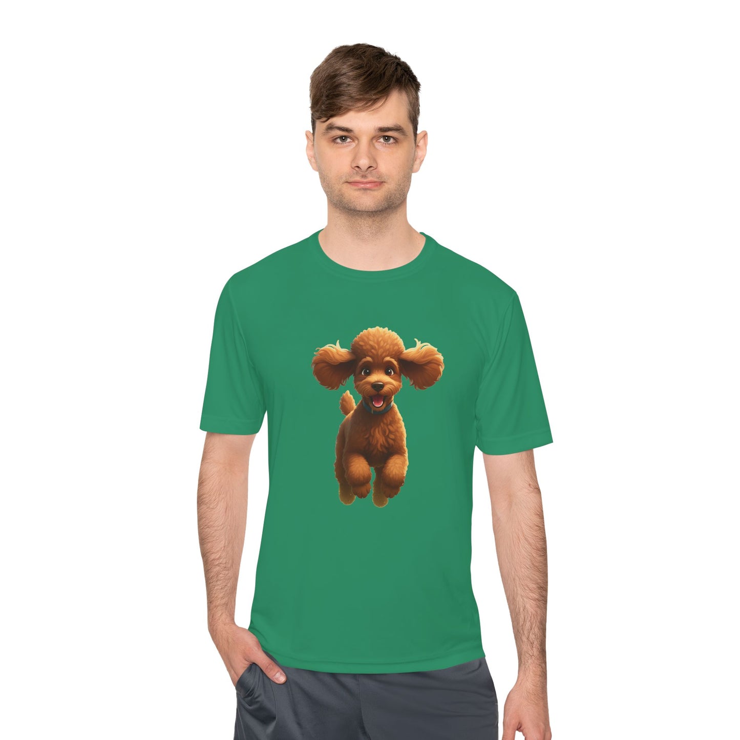 Brown Poodle Graphic Tee