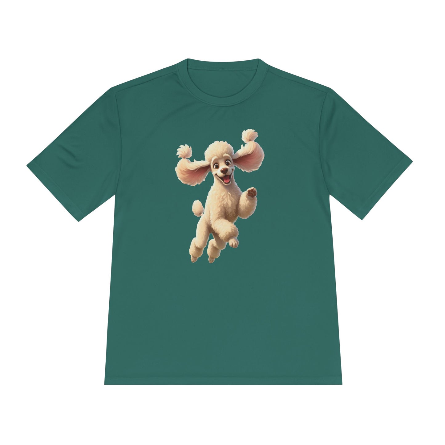 White Poodle Graphic Tee
