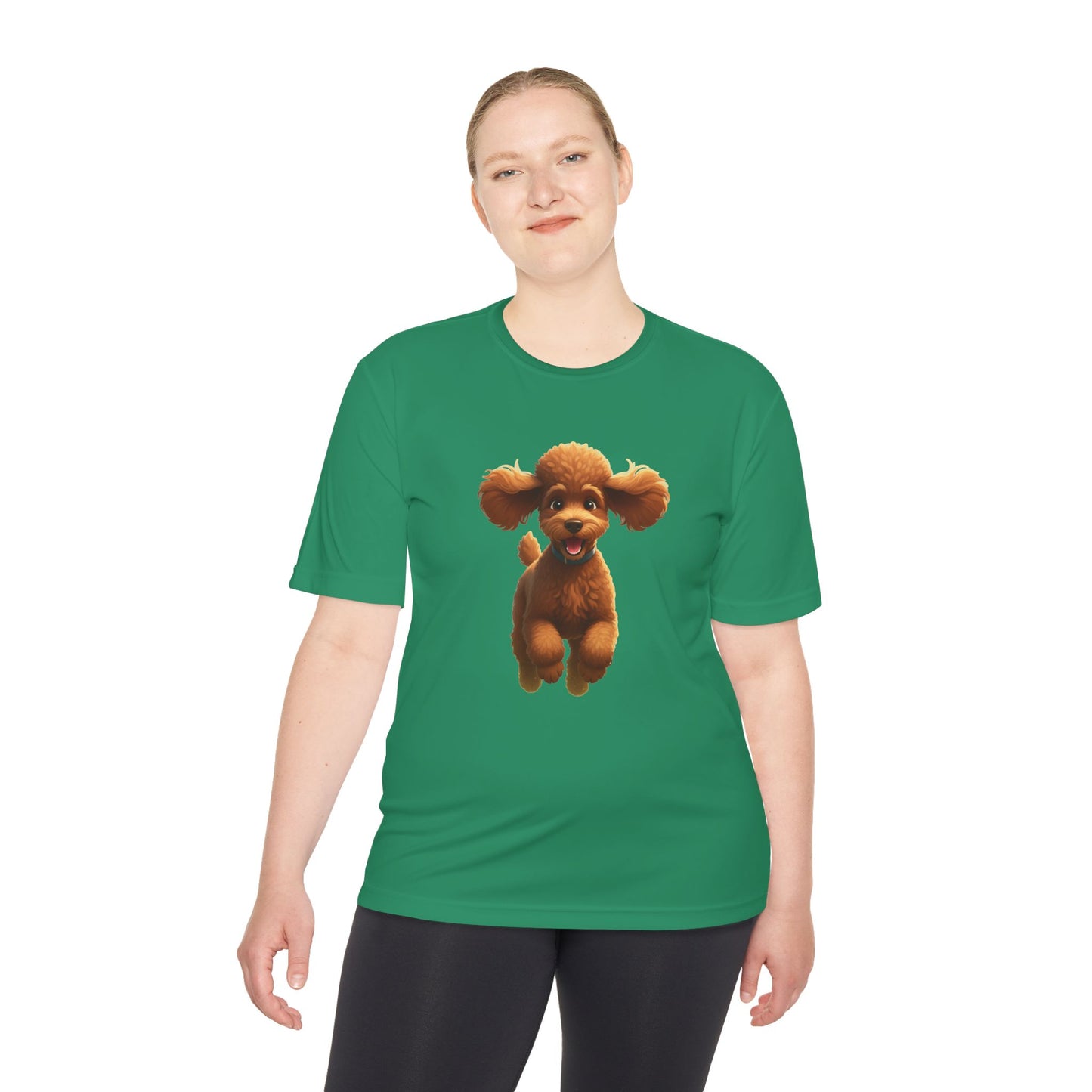 Brown Poodle Graphic Tee