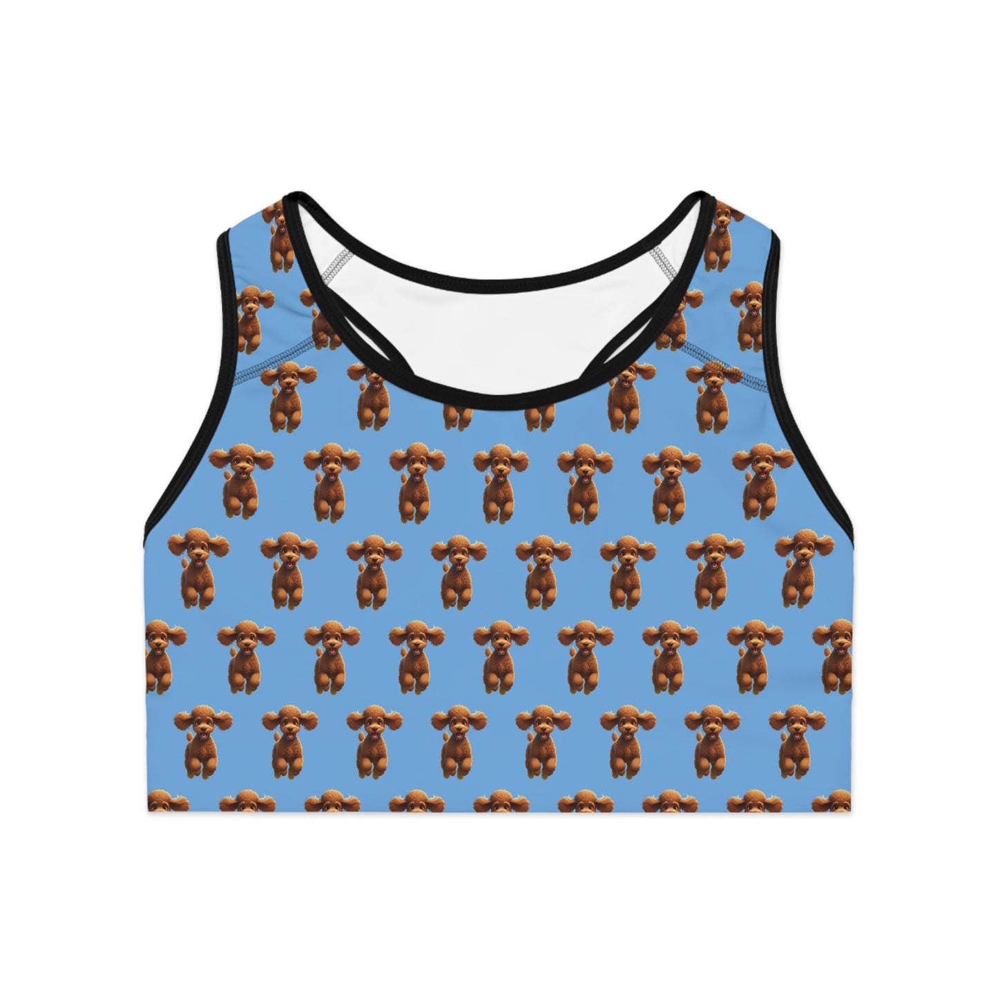 Poodle Sports Bra