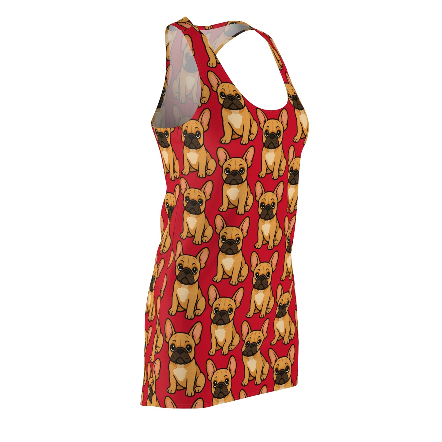 French Bulldog Racerback Dress