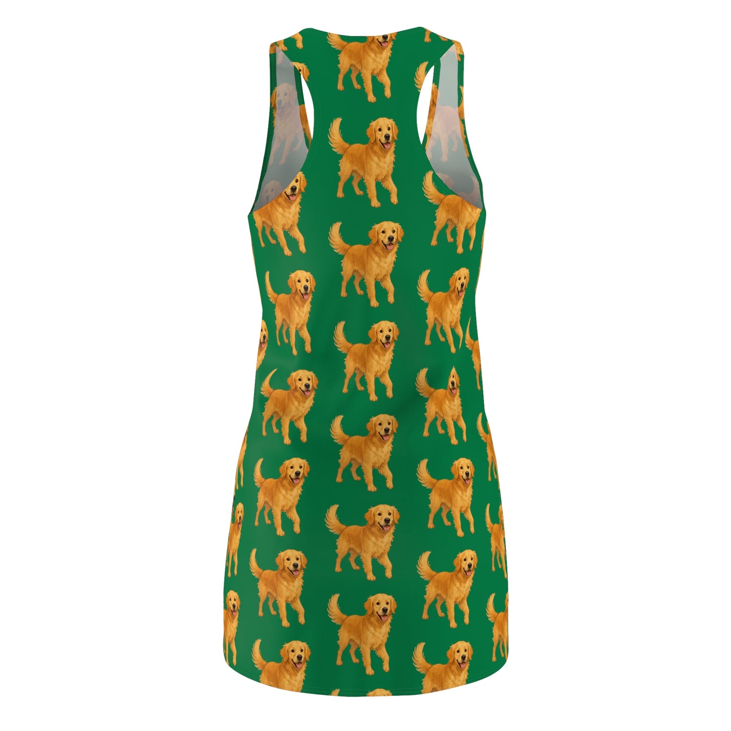 Golden Retriever Racerback Dress