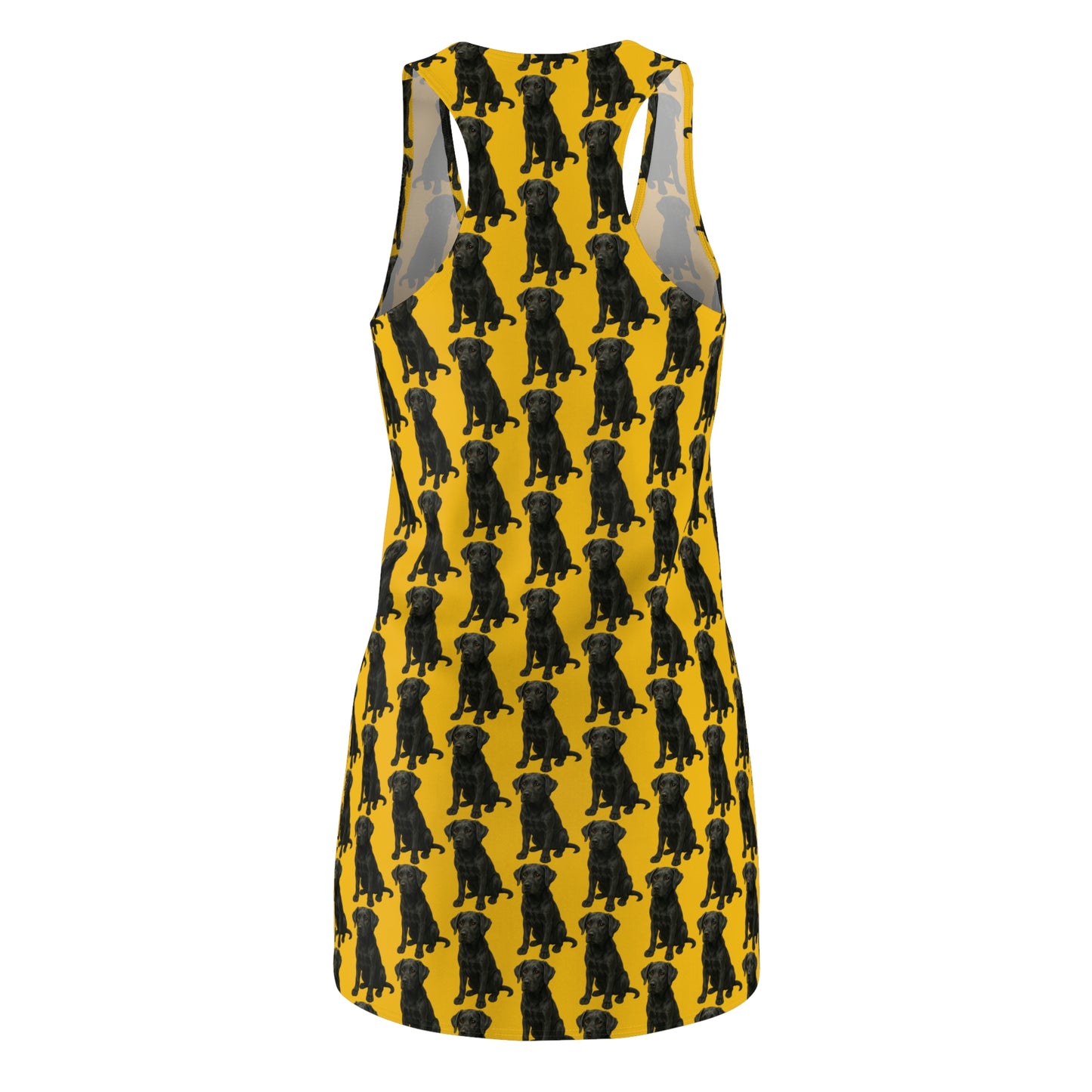 Black Labrador Racerback Dress