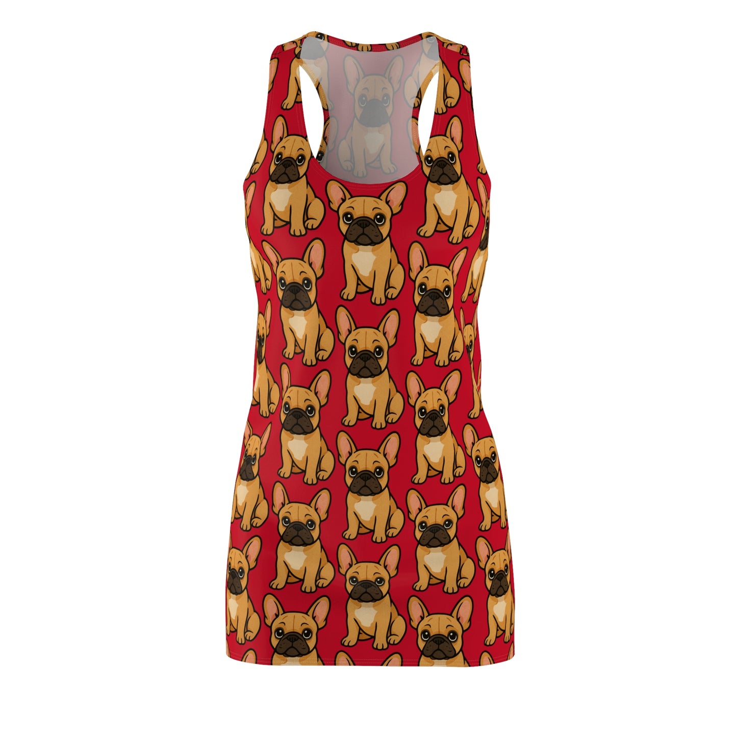 French Bulldog Racerback Dress