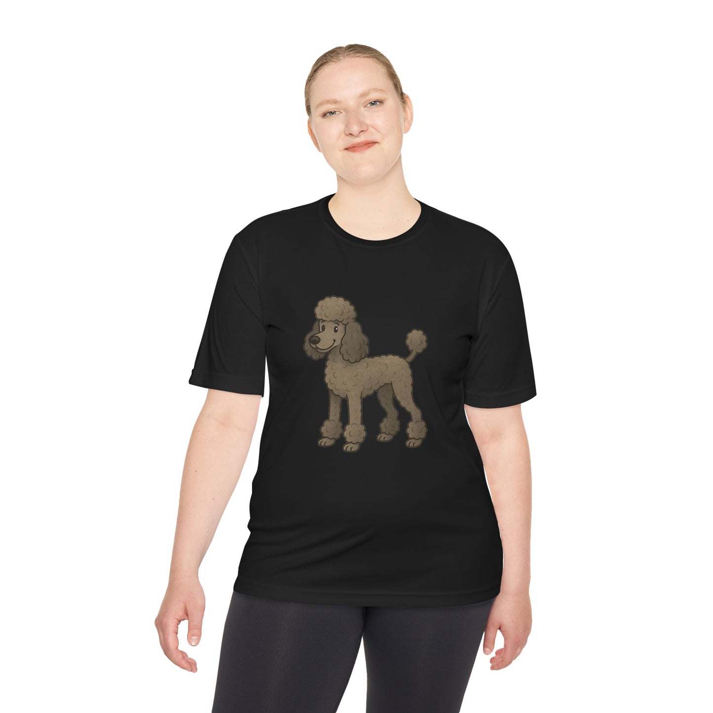 Grey Poodle Graphic Tee