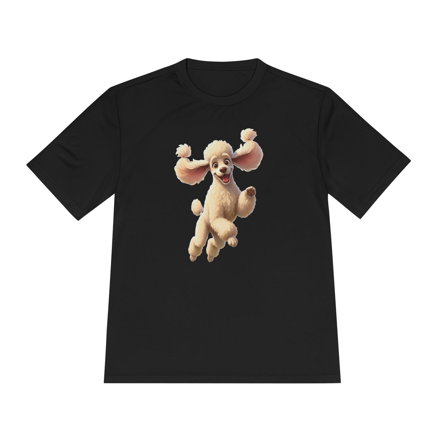 White Poodle Graphic Tee