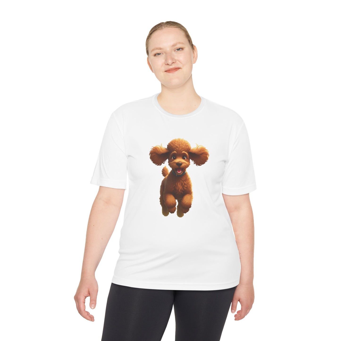 Brown Poodle Graphic Tee