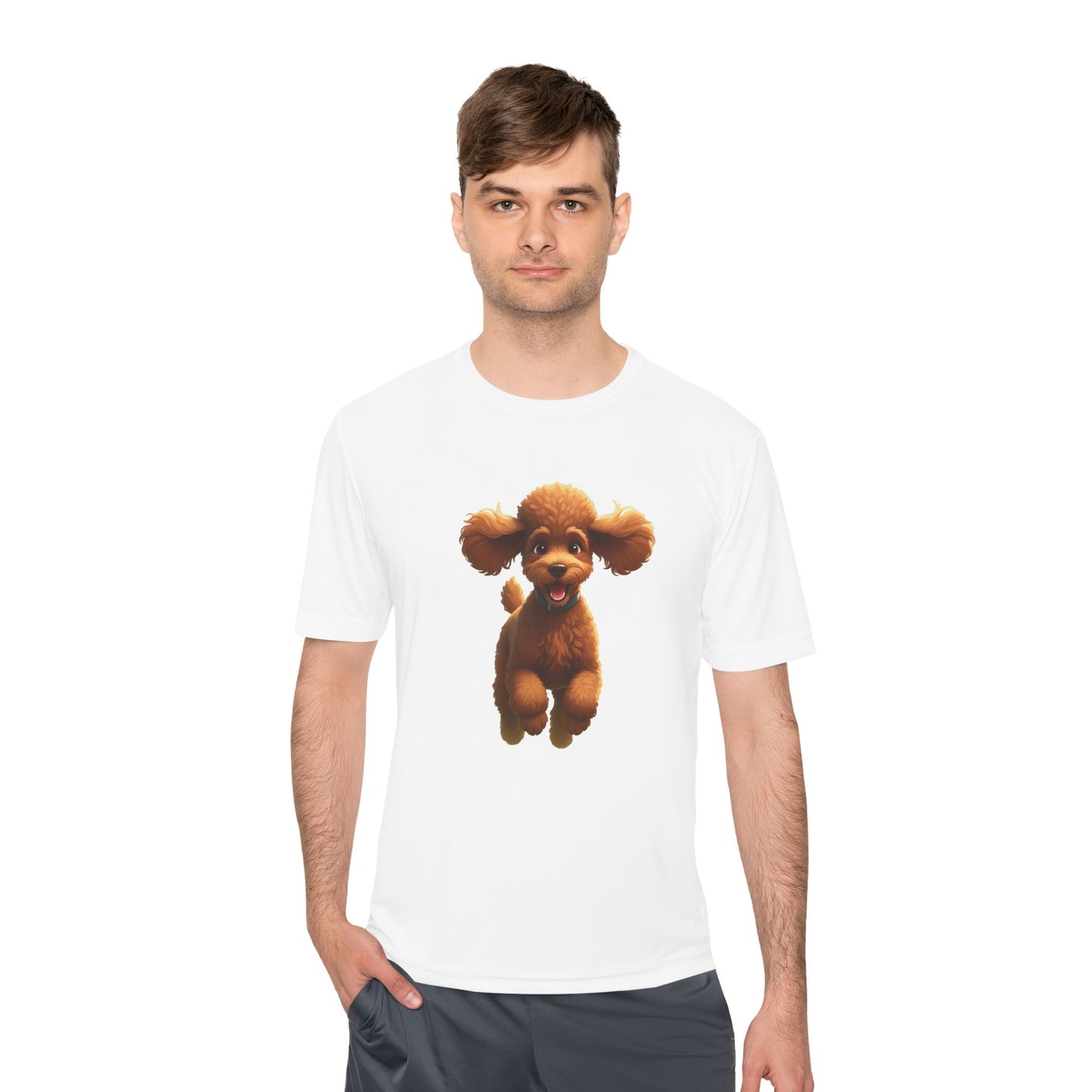 Brown Poodle Graphic Tee