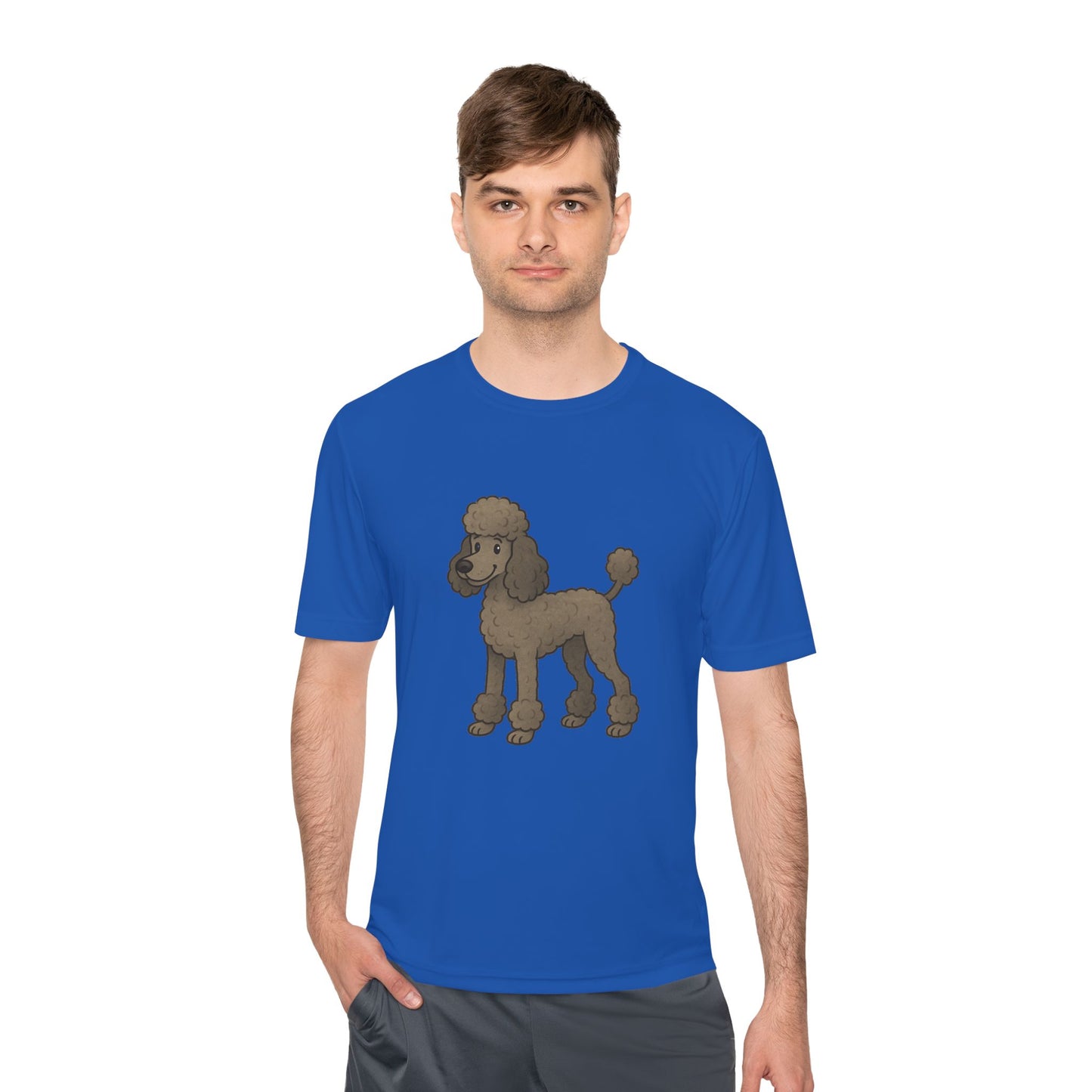 Grey Poodle Graphic Tee