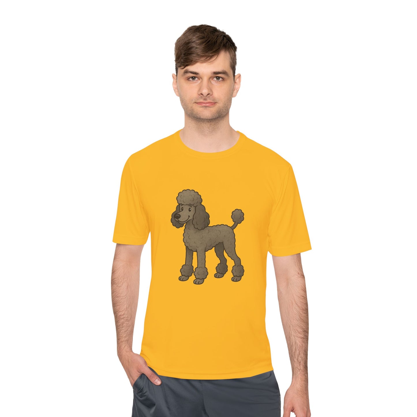 Grey Poodle Graphic Tee