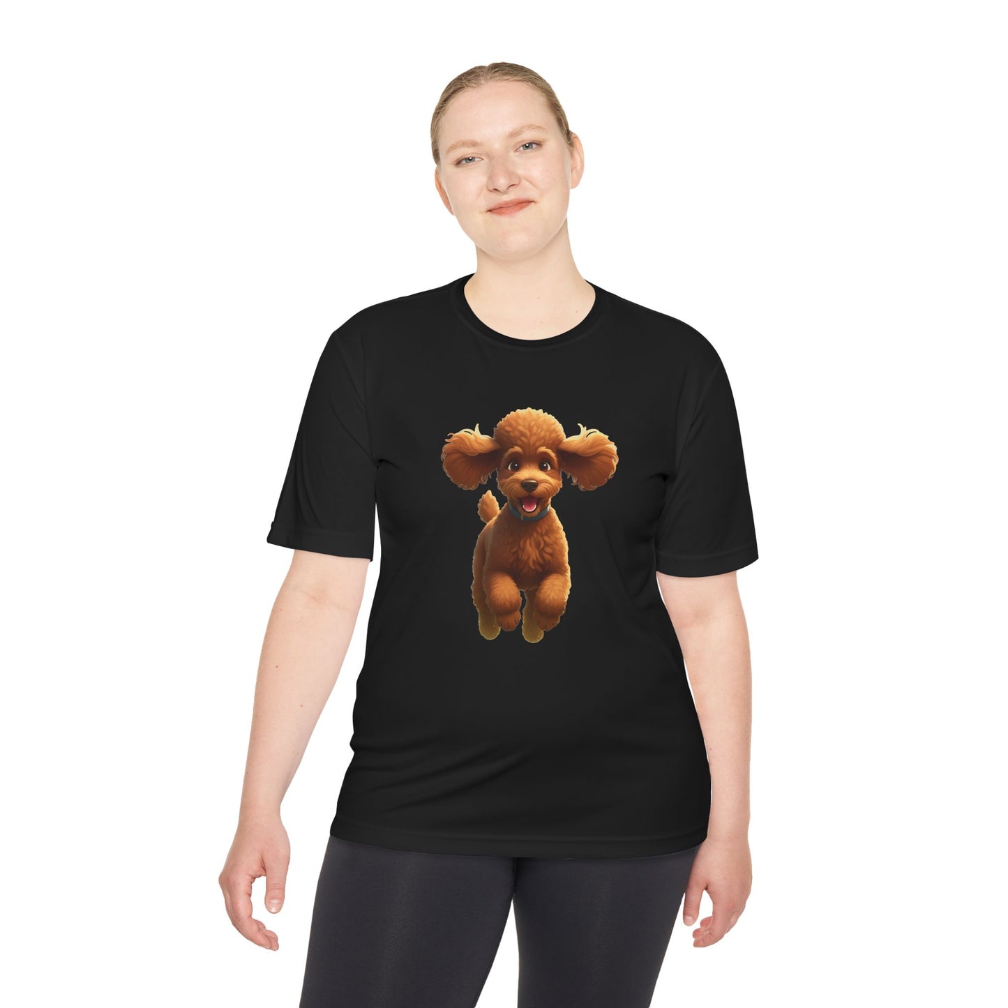 Brown Poodle Graphic Tee