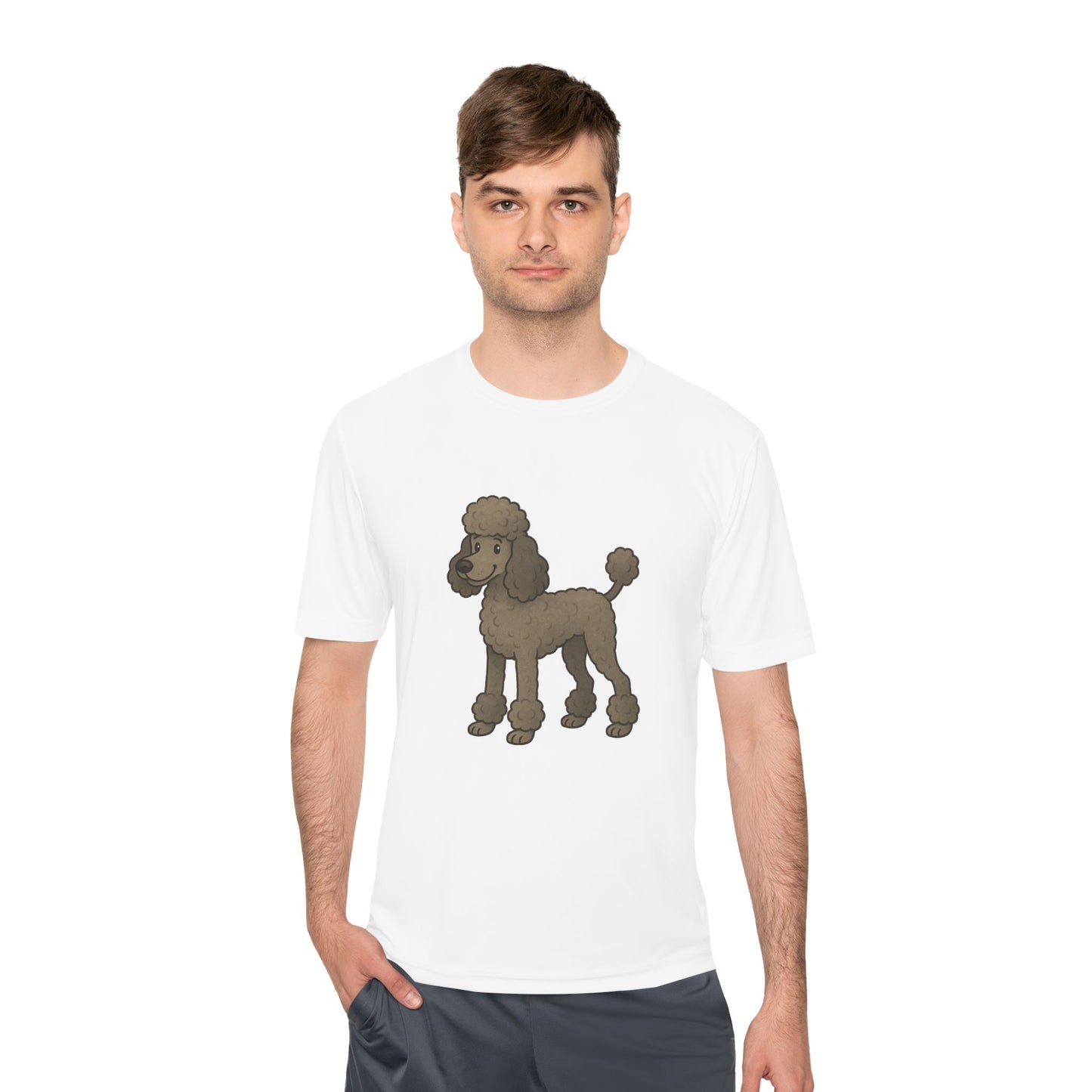 Grey Poodle Graphic Tee
