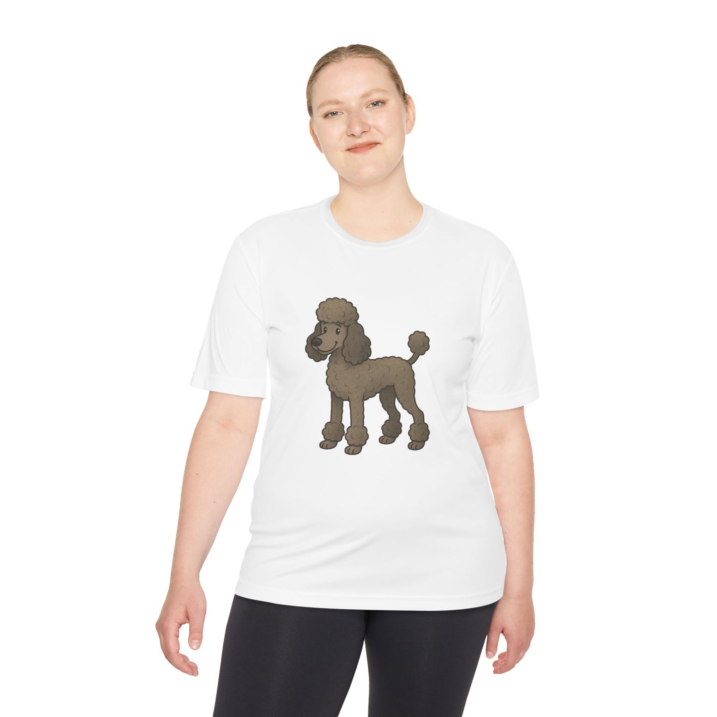 Grey Poodle Graphic Tee