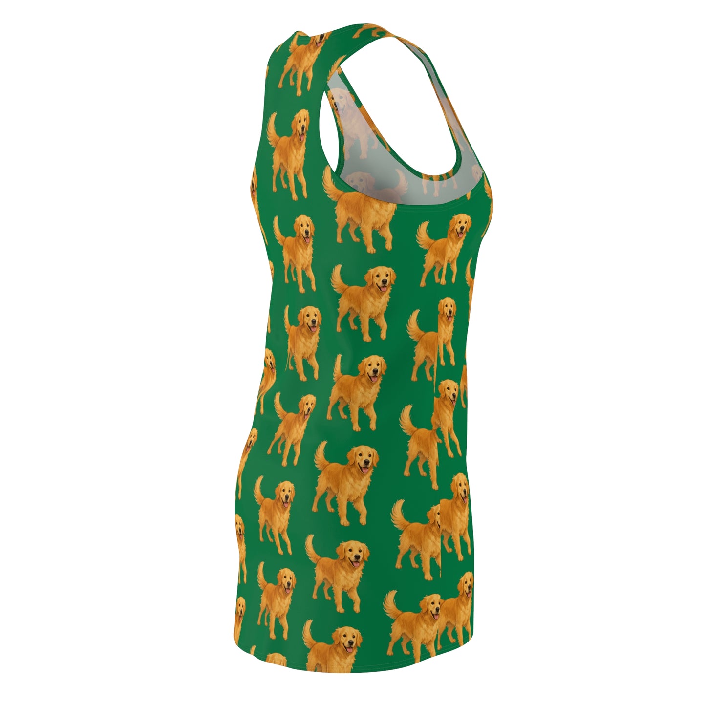 Golden Retriever Racerback Dress