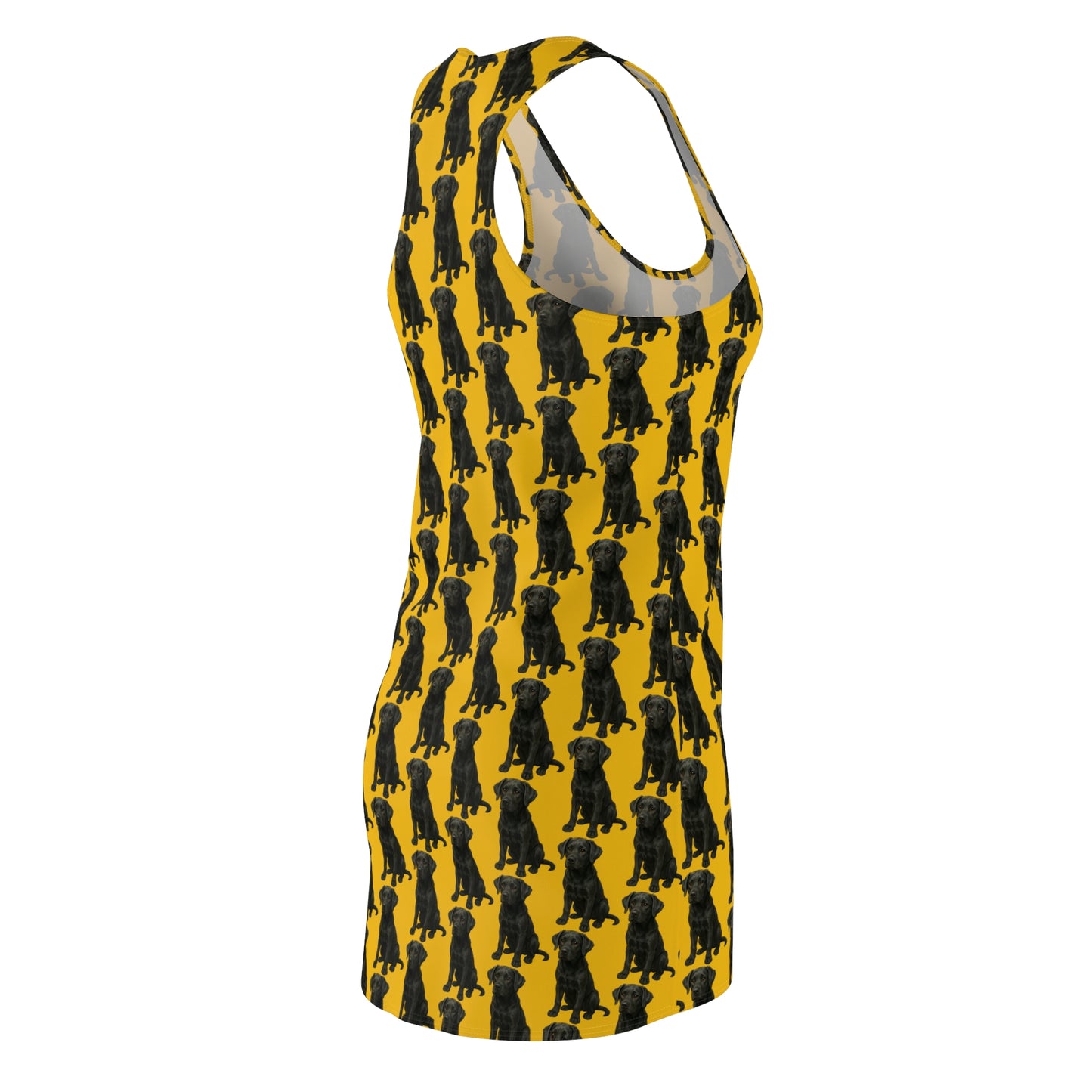 Black Labrador Racerback Dress