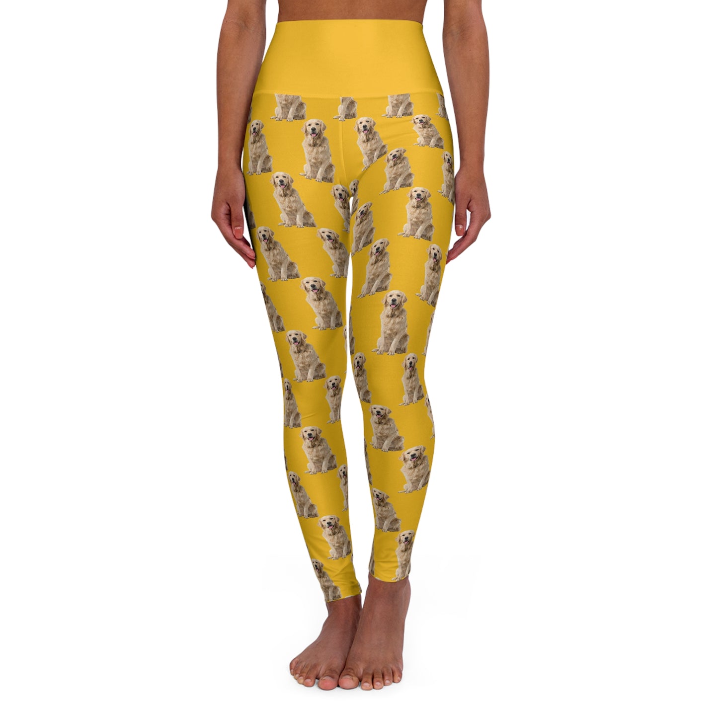 Personalized High-Waist Yoga Leggings (Photo Upload)