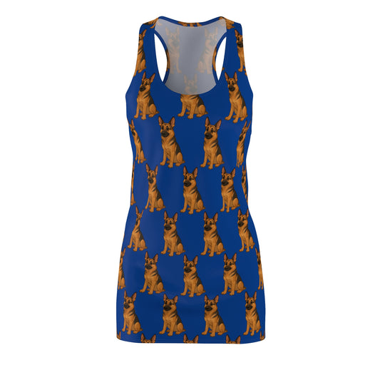 German Shepherd Racerback Dress
