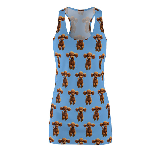 Poodle Racerback Dress