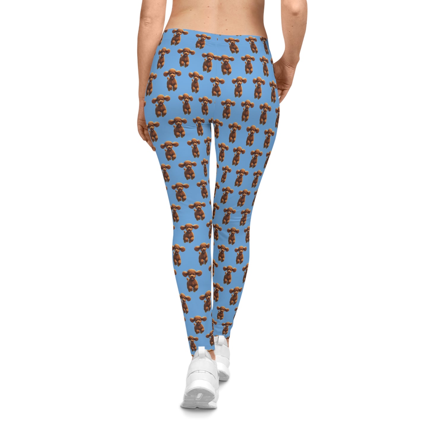 Brown Poodle Leggings