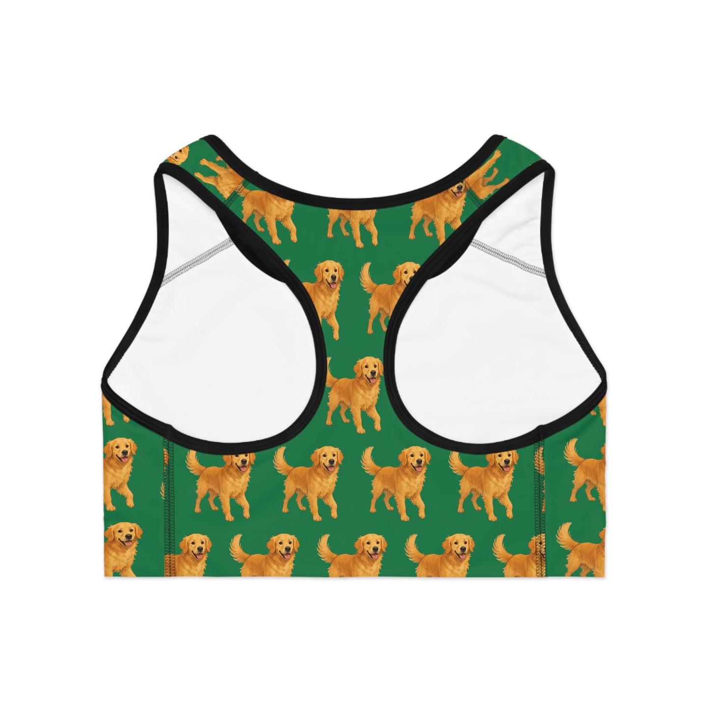 Golden Retriever Sports Bra