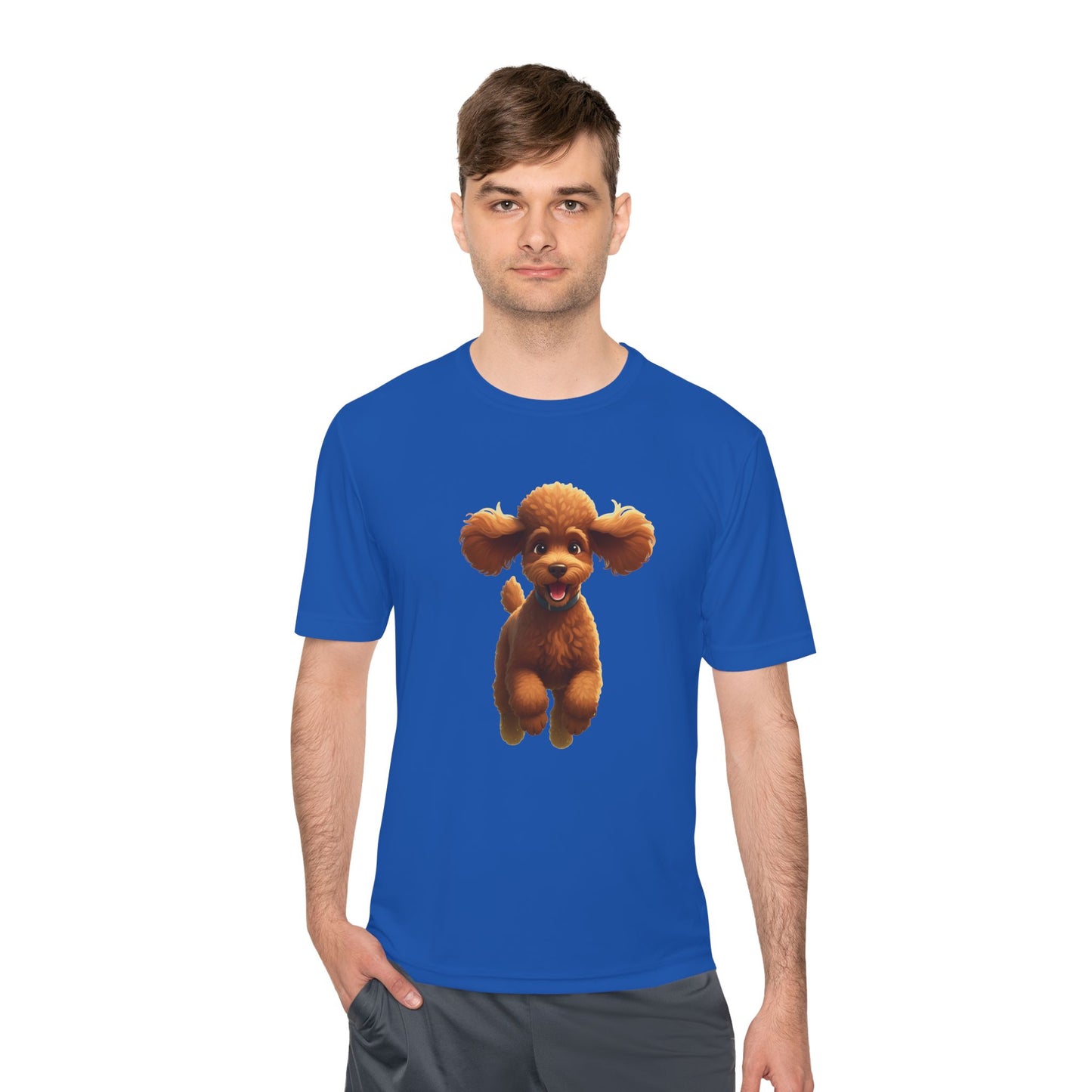 Brown Poodle Graphic Tee
