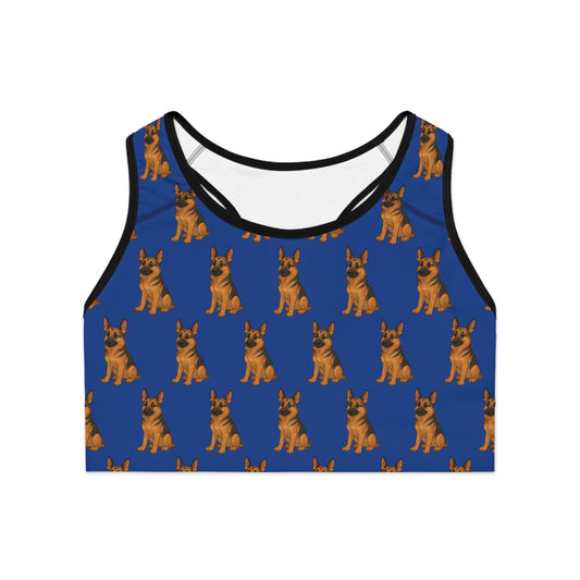 German Shepherd Sports Bra