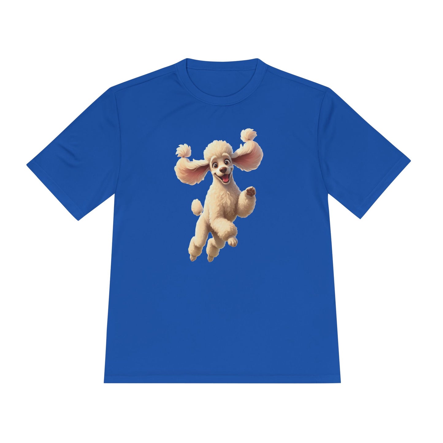 White Poodle Graphic Tee