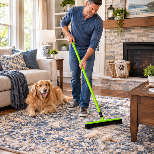 Pet Hair Removal Broom Mop