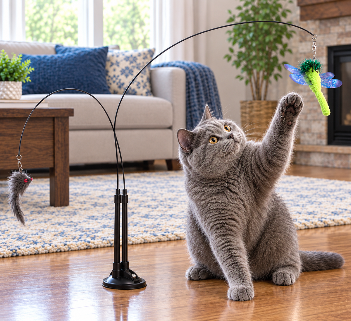 Cat Sucker Teaser Toy