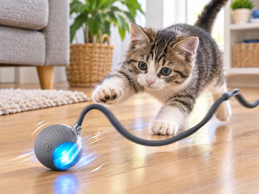 Interactive Cat Ball
