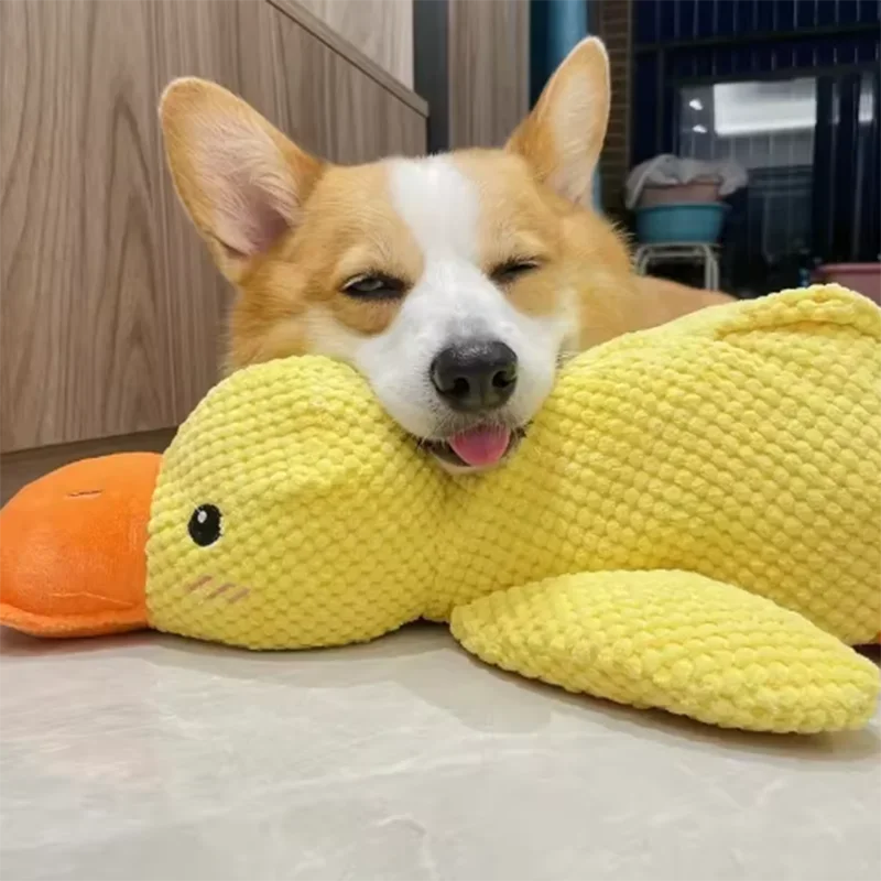 Resistant Duck Dog Toy