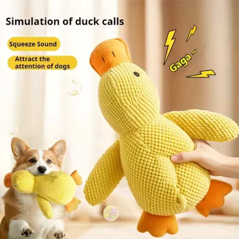 Resistant Duck Dog Toy