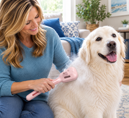 Pet Hair Spray Brush