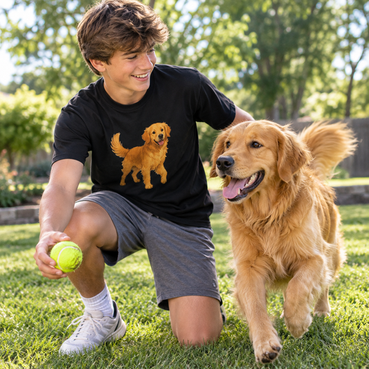 Golden Retriever Graphic Tee