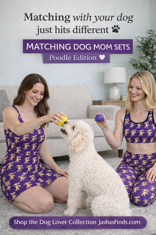 White Poodle Racerback Dress