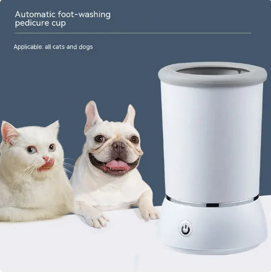 Automatic Pet Paw Cleaner – Wash, Dry & Go